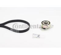 Kit cinghia trapezoidale multirighe con rullo tenditore 6PK1453K1 per CITROËN