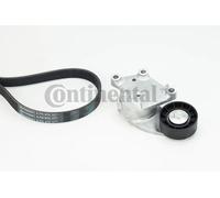 Kit cinghia trapezoidale multirighe con rullo tenditore 6PK976K1 per CITROËN DS