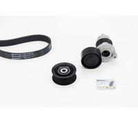 Kit cinghia trapezoidale multirighe con rullo tenditore 7PK1570K2 per DACIA