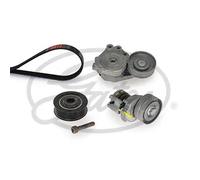 Kit cinghia trapezoidale multirighe K026PK1600 GATES per AUDI VW SEAT SKODA