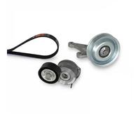 Kit cinghia trapezoidale multirighe K076PK1245 GATES per FIAT PEUGEOT CITROËN