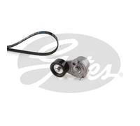 Kit cinghia trapezoidale multirighe K276PK1555 GATES per CHEVROLET OPEL SAAB