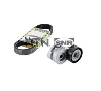Kit cinghia trapezoidale multirighe KA853.11 SNR per OPEL SUZUKI FIAT