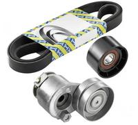 Kit cinghia trapezoidale multirighe KA855.21 SNR per MITSUBISHI RENAULT OPEL