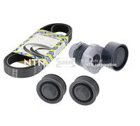 NTN-SNR Kit Cinghie Poly-V KA855.38 per Renault, Dacia