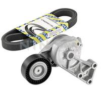 Kit cinghia trapezoidale multirighe KA857.06 SNR per SKODA VW SEAT FORD AUDI