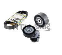 Kit cinghia trapezoidale multirighe KA857.13 SNR per AUDI A6 C7 A6 C7 Avant Q5