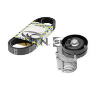 Kit cinghia trapezoidale multirighe KA857.21 SNR per SEAT VW