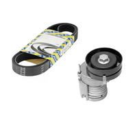 NTN-SNR Kit cinghie Poly-V KA857.21 multirighe trapezoidale per SEAT VW