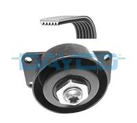 Kit cinghia trapezoidale multirighe KPV171 DAYCO per PEUGEOT CITROËN