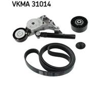 Kit cinghia trapezoidale multirighe VKMA 31014 SKF per AUDI SEAT VW SKODA