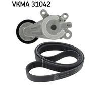 Kit cinghia trapezoidale multirighe VKMA 31042 SKF per VW SEAT AUDI SKODA