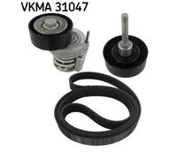 Kit cinghia trapezoidale multirighe VKMA 31047 SKF per VW SEAT SKODA AUDI