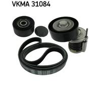 Kit cinghia trapezoidale multirighe VKMA 31084 SKF per VW AUDI
