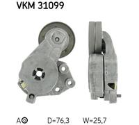 SKF Kit cinghia trapezoidale multirighe VKMA 31120 per VW Audi Seat Skoda