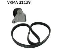 Kit cinghia trapezoidale multirighe VKMA 31129 SKF per AUDI A4 B6 A6 C5