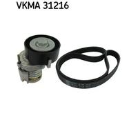 Kit cinghia trapezoidale multirighe VKMA 31216 SKF per VW SKODA SEAT AUDI