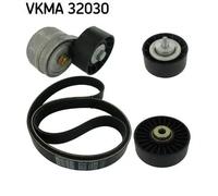 Kit cinghia trapezoidale multirighe VKMA 32030 SKF per FIAT PUNTO