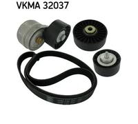 SKF Kit Cinghie Poly-V VKMA 32037 EPDM (Etilene-Propilene-Diene-Caucciù)