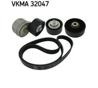 Kit cinghia trapezoidale multirighe VKMA 32047 SKF per FIAT STILO Multi Wagon