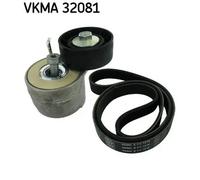 SKF VKMA 32081 Kit Cinghie Poly-V