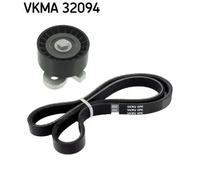 Kit cinghia trapezoidale multirighe VKMA 32094 SKF per FIAT SEICENTO / 600