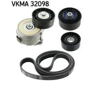 Kit cinghia trapezoidale multirighe VKMA 32098 SKF per ALFA ROMEO 159