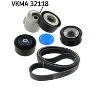 SKF VKMA 32118 Kit Cinghie Poly-V