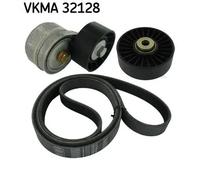 Kit cinghia trapezoidale multirighe VKMA 32128 SKF per FIAT