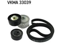 Kit cinghia trapezoidale multirighe VKMA 33039 SKF per CITROËN XANTIA C5 I Break