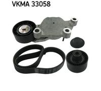 SKF VKMA 33058 Kit Cinghie Poly-V