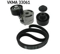 Kit cinghia trapezoidale multirighe VKMA 33061 SKF per FORD CITROËN PEUGEOT