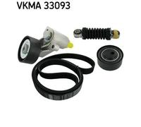 Kit cinghia trapezoidale multirighe VKMA 33093 SKF per PEUGEOT CITROËN