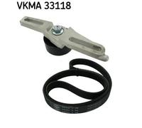 SKF VKMA 33118 Kit Cinghie Poly-V