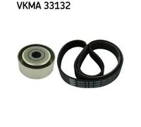 Kit cinghia trapezoidale multirighe VKMA 33132 SKF per CITROËN PEUGEOT