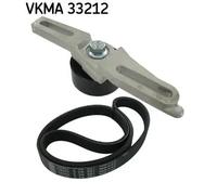 Kit cinghia trapezoidale multirighe VKMA 33212 SKF per PEUGEOT CITROËN