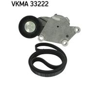 Kit cinghia trapezoidale multirighe VKMA 33222 SKF per FORD CITROËN VOLVO