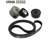 Kit cinghia trapezoidale multirighe VKMA 33332 SKF per CITROËN PEUGEOT