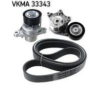 Set di cinghie Poly-V SKF VKMA 33343