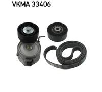 Set di cinghie Poly-V SKF VKMA 33406