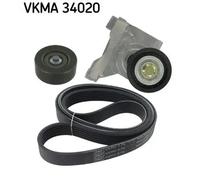 SKF VKMA 34020 Kit Cinghie Poly-V