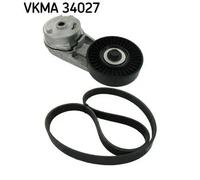 Kit cinghia trapezoidale multirighe VKMA 34027 SKF per SAAB OPEL CADILLAC FIAT