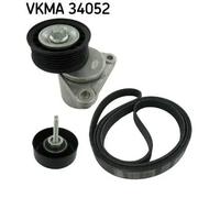 SKF VKMA 34052 Kit Cinghie Poly-V