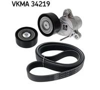 Kit cinghia trapezoidale multirighe VKMA 34219 SKF per FORD ECOSPORT GRAND C-MAX