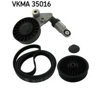 Kit cinghia trapezoidale multirighe VKMA 35016 SKF per OPEL VECTRA C