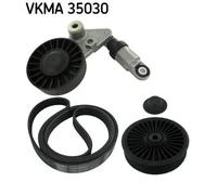 Kit cinghia trapezoidale multirighe VKMA 35030 SKF per OPEL ASTRA G Hatchback