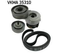 Kit cinghia trapezoidale multirighe VKMA 35310 SKF per OPEL ASTRA H ASTRA H GTC