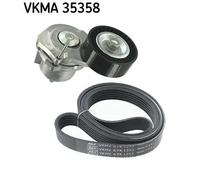 SKF VKMA 35358 Kit Cinghie Poly-V