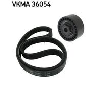 Kit cinghia trapezoidale multirighe VKMA 36054 SKF per RENAULT CLIO II CLIO I