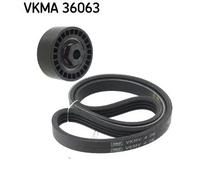 Kit cinghia trapezoidale multirighe VKMA 36063 SKF per DACIA RENAULT NISSAN